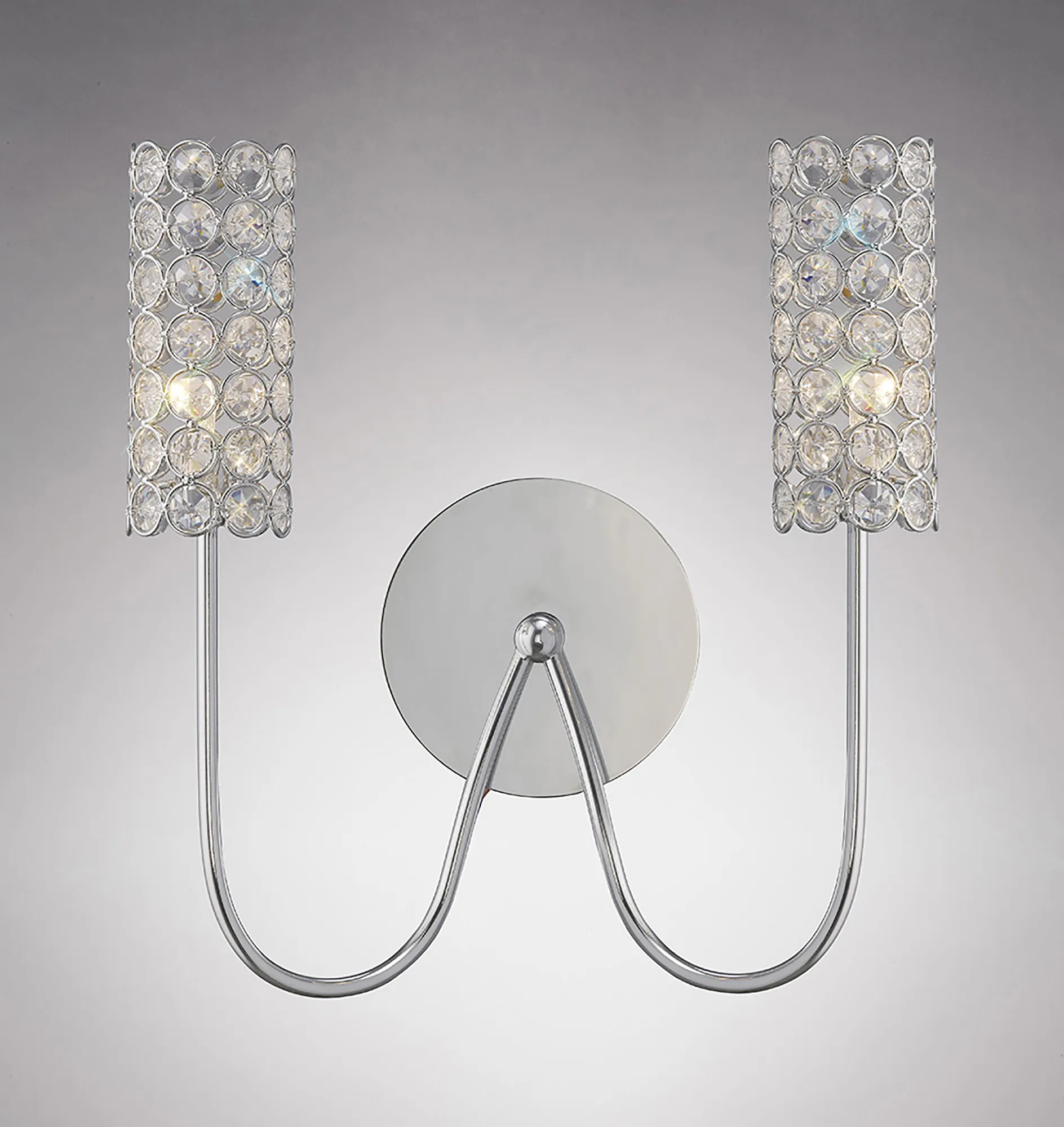 IL20620  Martina Crystal Wall Lamp 2 Light
